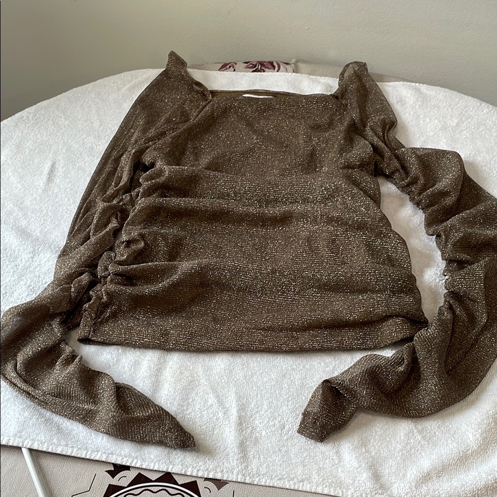 Elegant Brown Blouse